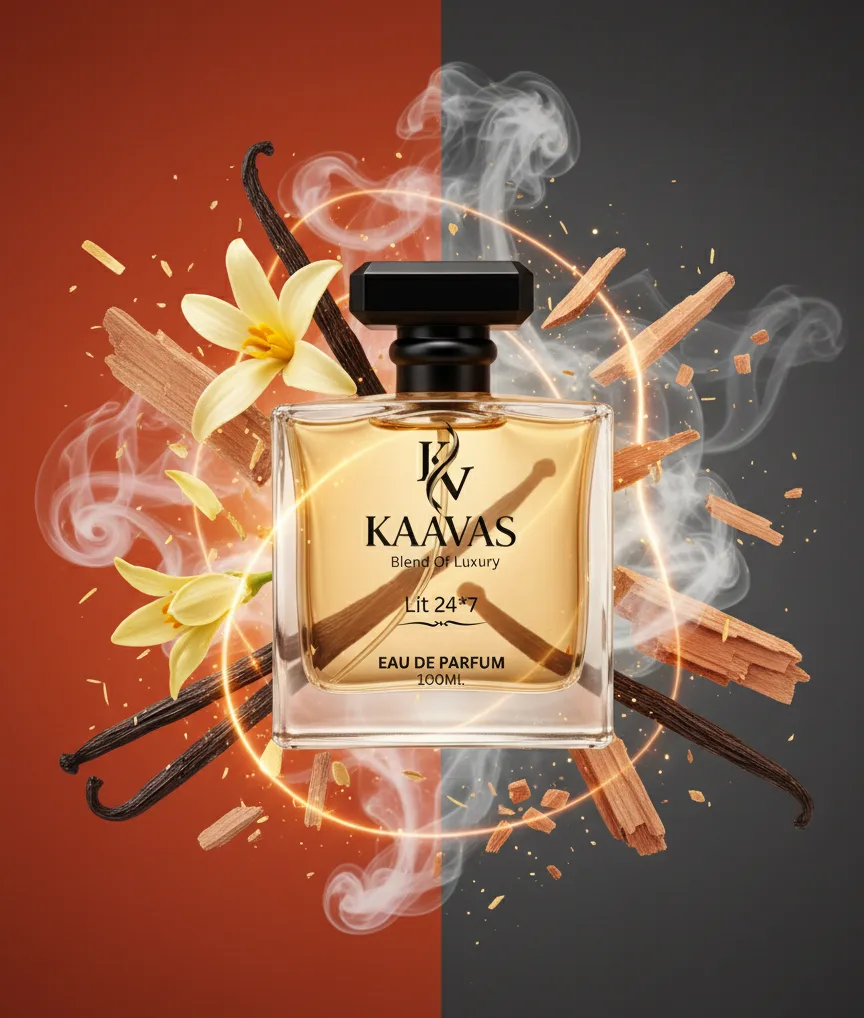 Lit 24*7 luxury perfume bottle - Image 1